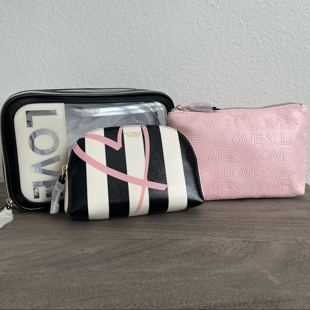 NWT Victoria’s Secret cosmetic bags